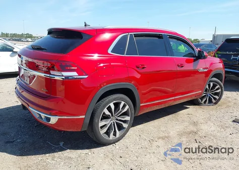 2023 Volkswagen Atlas Cross Sport 3.6L V6 Sel Premium R-Line из США, поврежденный, VIN 1V2FE2CA8PC205052